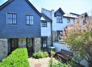 Bygningen som feriehuset ligger i