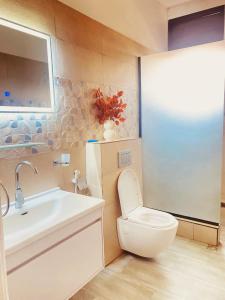 Koupelna v ubytování COMFORT INN-Executive Apartments