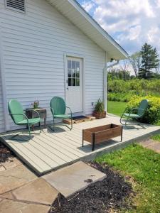 Zahrada ubytování Cozy Country Cottage