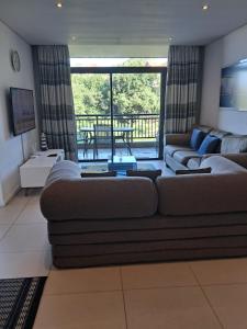 Posezení v ubytování Zimbali Capital Suite