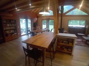 Χώρος καθιστικού στο Chalet les couleurs +16 φωτογραφίες