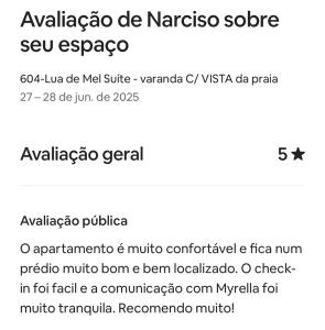 a screenshot of the navaya de nacionosaosaosaosaosaosa software at 604- Suíte da Diretoria- Lua de Mel- varanda vista mar- 5 min praia in João Pessoa