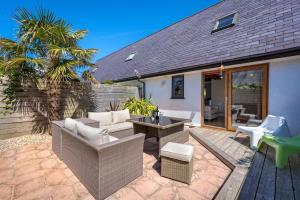 En terrasse eller udendørsområde på Tonnau