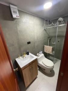 Koupelna v ubytování Suite