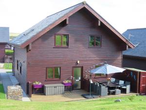 Bygningen som feriehuset ligger i