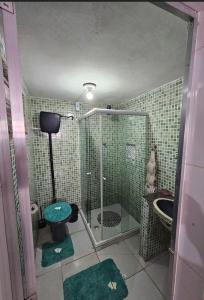 Ένα μπάνιο στο Casa com piscina