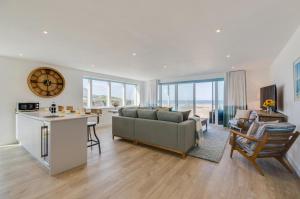 Posezení v ubytování No 34 The Dunes