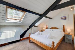 Voodi või voodid majutusasutuse Sea Reach toas