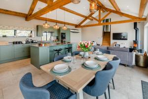 Dapur atau dapur kecil di White Rose Barn