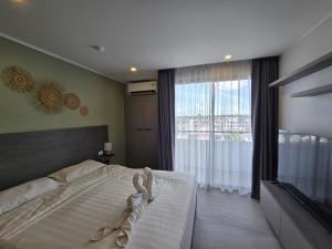 En eller flere senge i et værelse på Urban Tide Studio T3 -626