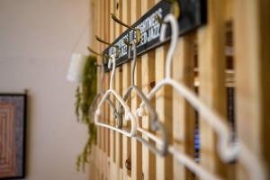 a street sign on the side of a building at Hyuga Surf Camp 211 - Vacation STAY 35435v in Hyuga