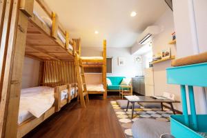 Ένα ή περισσότερα κρεβάτια σε δωμάτιο στο Hyuga Surf Camp201 - Vacation STAY 31873v