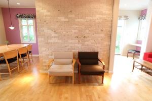 Ruang duduk di HOMANN CONCEPT Kamakura Yuigahama - Vacation STAY 51916v
