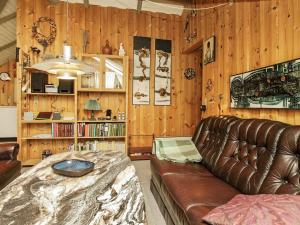 Χώρος καθιστικού στο 6 person holiday home in Oksbøl-By Traum