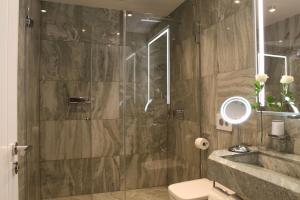 Koupelna v ubytování Residenz Itterbach