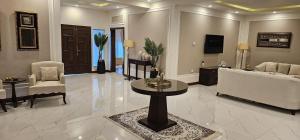 Posezení v ubytování Marcopolo Resort Gilgit