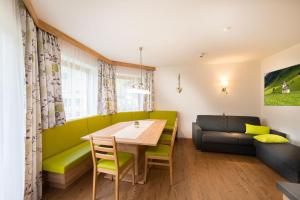 A seating area at Landhaus Huber