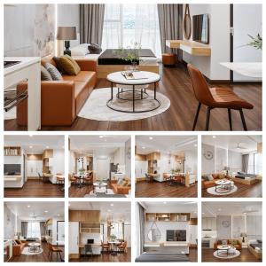 Η κουζίνα ή μικρή κουζίνα στο K-House Homestay SmartCity 1-2-3pn