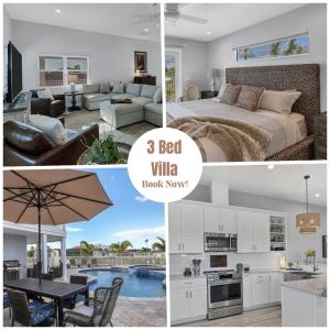Η κουζίνα ή μικρή κουζίνα στο GRH13974 - Charlotte Harbor Area - 3 Bed 3 Baths Villa