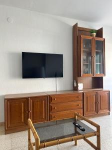 TV a/nebo společenská místnost v ubytování Apartment in La Pineda