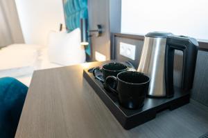 Kemudahan buat kopi dan teh di Hotel Hamburg Nord
