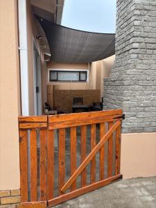 Balkón nebo terasa v ubytování 36 Schwester Frieda Vineta Self Catering Flat