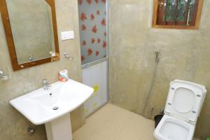 Koupelna v ubytování Udawalawe Wild Sfari Resort