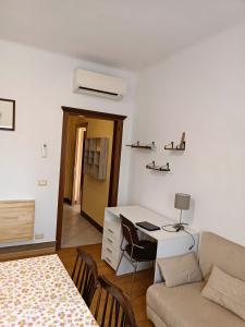 Ruang duduk di Appartamento X Vacanze Ca' Mercati