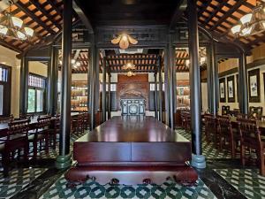 Restaurace v ubytování Lumiere Villa Huế