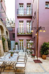 Balkón nebo terasa v ubytování Sette Venti Boutique Hotel