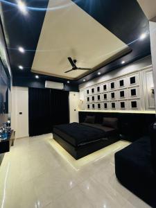 Χώρος καθιστικού στο Castle Stay