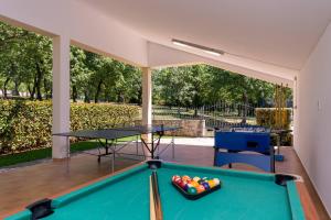 Τραπέζι μπιλιάρδου στο Villa La Vigna Blu