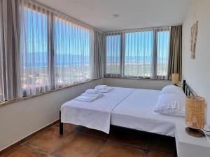 Ένα ή περισσότερα κρεβάτια σε δωμάτιο στο House with a View - Taylıeli