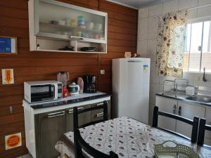 Køkken eller tekøkken på Casa da Vovó Éte