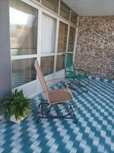 Balkoni atau teres di Quarto casal arejado