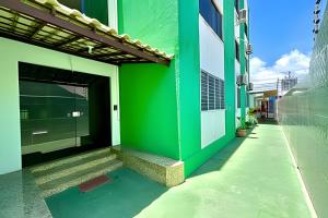 Bygningen som lejligheden ligger i