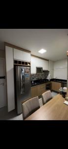 Dapur atau dapur kecil di Apartment - 5 min from Congonhas