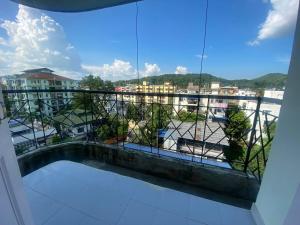 Nespecifikovaný výhled na hory nebo výhled na hory při pohledu z apartmánu