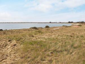a field of grass next to a body of water at 8 person holiday home in Vestervig-By Traum in Vestervig