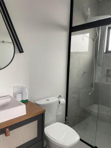 Koupelna v ubytování Apartamento Heizzinger + 8 fotografií
