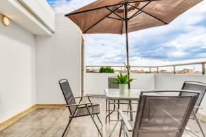 Μπαλκόνι ή βεράντα στο Apartamento con terraza HS by gA
