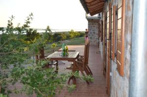 Balkón nebo terasa v ubytování Villa Mara - secluded house with breathtaking view- Seline, Starigrad Paklenica