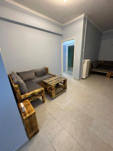 Posezení v ubytování Lilia Apartments