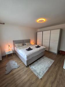 Postel nebo postele na pokoji v ubytování Apartman Omerovic - Panon Centar Tuzla