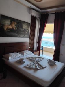 Voodi või voodid majutusasutuse Villa Kaso toas