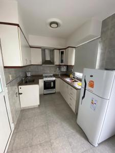 Η κουζίνα ή μικρή κουζίνα στο Duplex apartment for 5 people