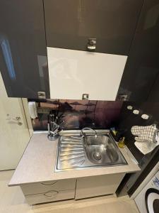 Kuchyň nebo kuchyňský kout v ubytování Marpey