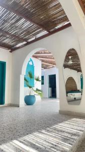 Posezení v ubytování Casa Blanca - calm space for soul revival