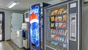 a pepsi vending machine with food and drinks at Motel 6-Longview, TX in Longview