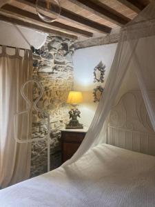 Postel nebo postele na pokoji v ubytování La pecora e l agnello